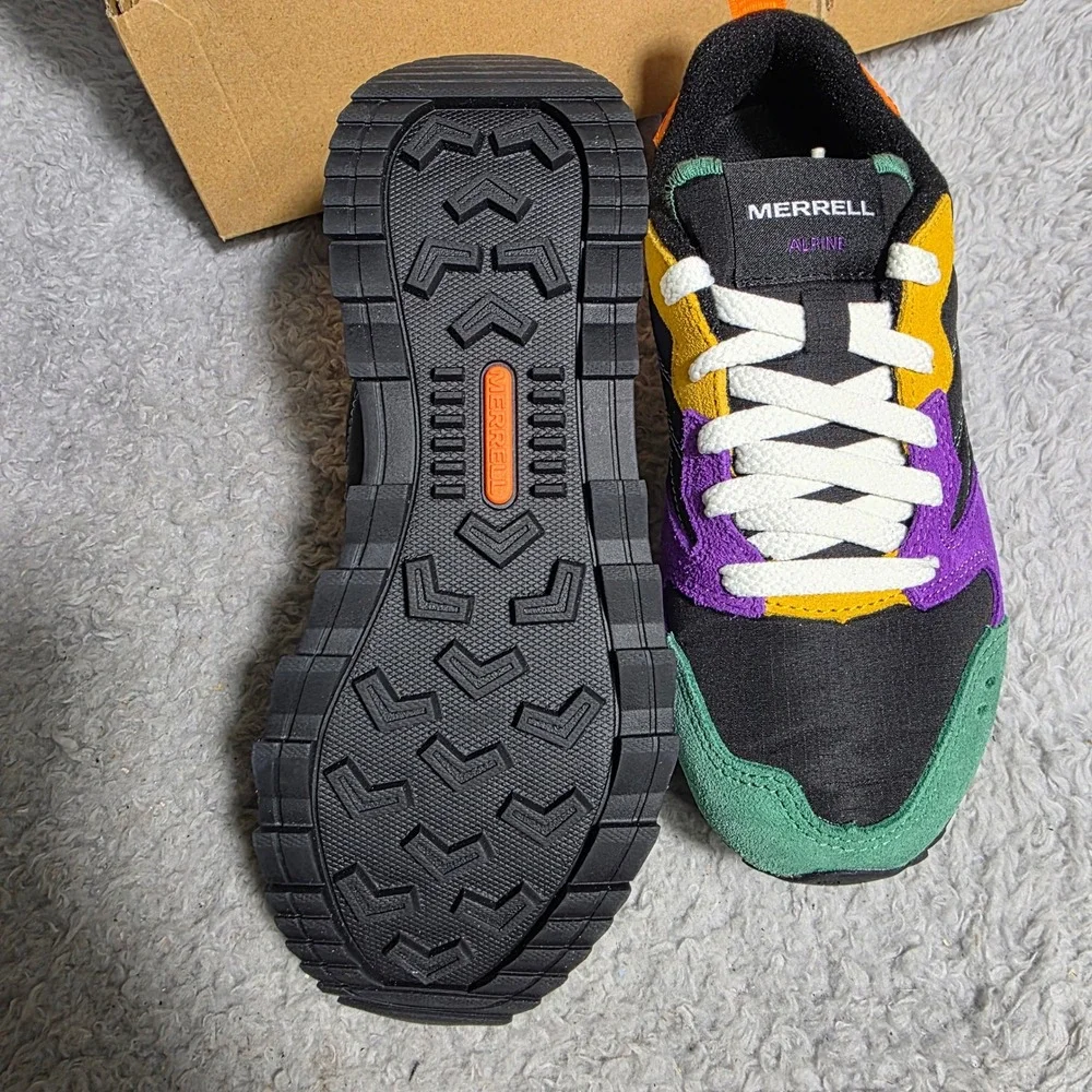 Merrell Alpine 83 Sneaker Sport Womens 5 Dazzle J006918 New Colorblock‎ Retro